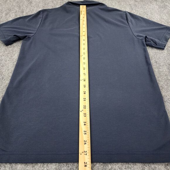 Travis Mathew Shirt Mens Medium Gray Pima Polo Short Sleeve Performance Golf - Picture 6 of 16